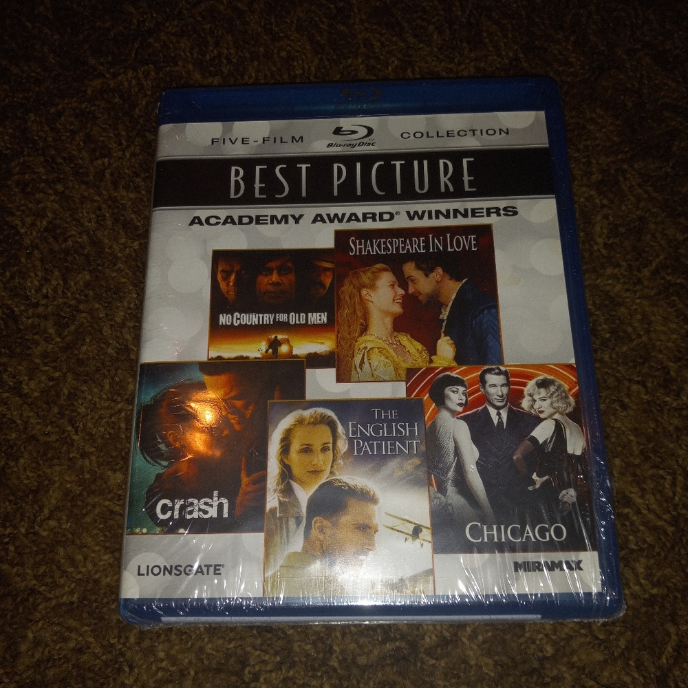 Best Picture Academy Award Winners Movie Set Bluray New Sealed